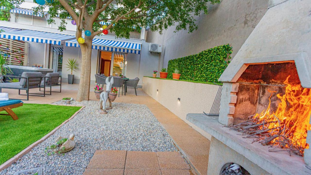 New Delux Green Garden Apartment With Hotube **** สปลิท ภายนอก รูปภาพ